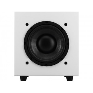 Monacor ESUB-8F/WS - Aktywny subwoofer, biały, 50W&ltsub&gtRMS&lt/sub&gt