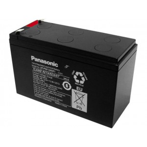 Monacor NPA-12/270W - PANASONIC Ołowiowa bateria akumulatorowa AGM, wysokoprądowa, 12V, 7.8Ah