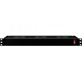 Monacor DPVEN-03 - Panel wentylacyjny rack 482mm (19"), 1U, z 3 wentylatorami