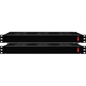 Monacor DPVEN-03 - Panel wentylacyjny rack 482mm (19&quot), 1U, z 3 wentylatorami