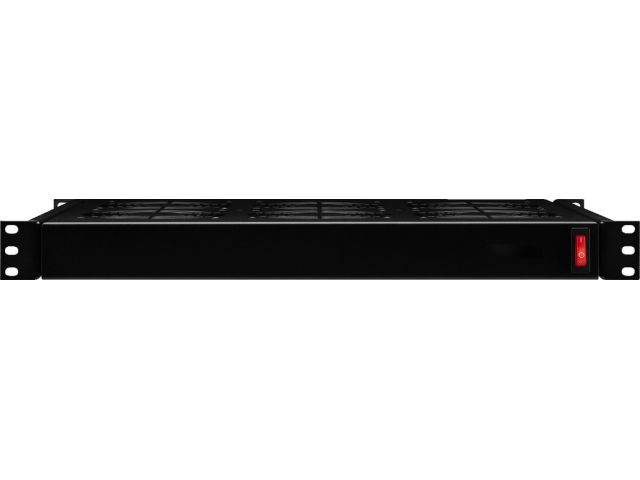 Monacor DPVEN-04 - Panel wentylacyjny rack 482mm (19"), 1U, z 4 wentylatorami Monacor DPVEN-04 - Panel wentylacyjny rack 482mm (19"), 1U, z 4 wentylatorami