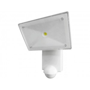 Monacor FO-671LED - Reflektor diodowy CREE COB z czujnikiem ruchu, biały, 1000 lm, 5000 K, 13W