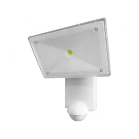 Monacor FO-671LED - Reflektor diodowy CREE COB z czujnikiem ruchu, biały, 1000 lm, 5000 K, 13W