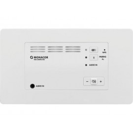 Monacor IWA-50WIFI/WS - Wzmacniacz HiFi do systemów multi-room, Wi-Fi, Bluetooth