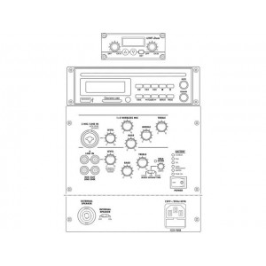 Monacor TXA-624CD/SW - Przenośny system wzmacniający