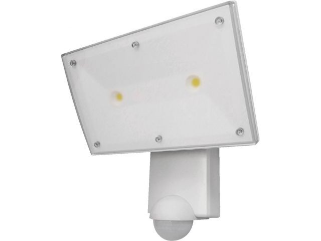 Monacor FO-672LED - Reflektor diodowy CREE COB z czujnikiem ruchu, biały, 2000 lm, 5000 K, 2 x 13W