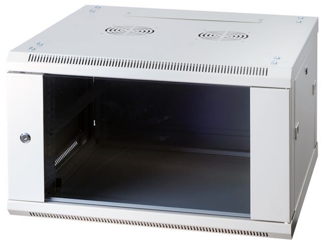 Monacor X SZAFA 6U - Szafa naścienna rack 6U na urządzenia 482mm (19"). Monacor X SZAFA 6U - Szafa naścienna rack 6U na urządzenia 482mm (19").