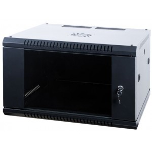 Monacor X SZAFA 6U/SW - Szafa naścienna rack 6U na urządzenia 482mm (19&quot).