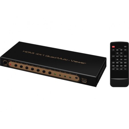 Monacor HDMQS-1044K - Rozdzielacz HDMI™