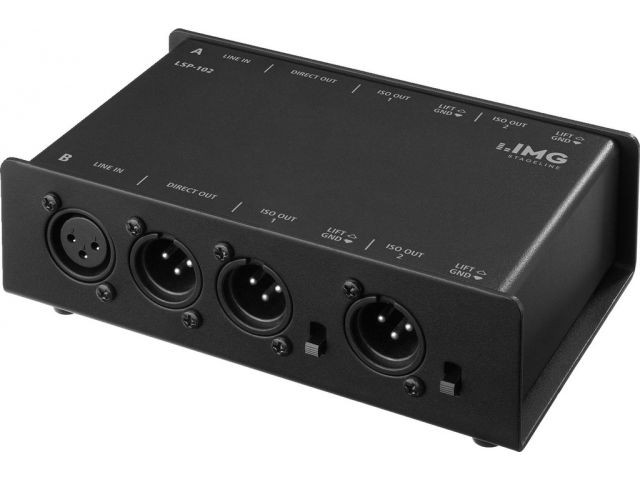 IMG Stage Line LSP-102 - 3-drożny rozdzielacz liniowy, stereo