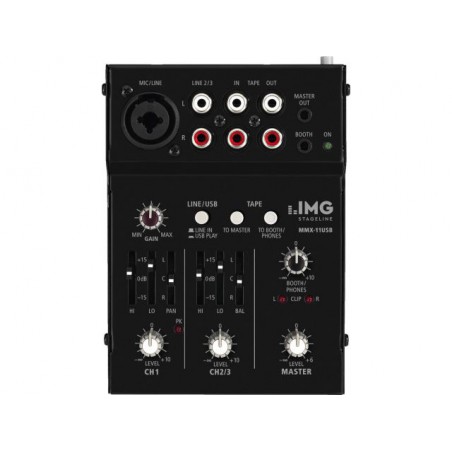 IMG Stage Line MMX-11USB - 2-kanałowy mikser audio