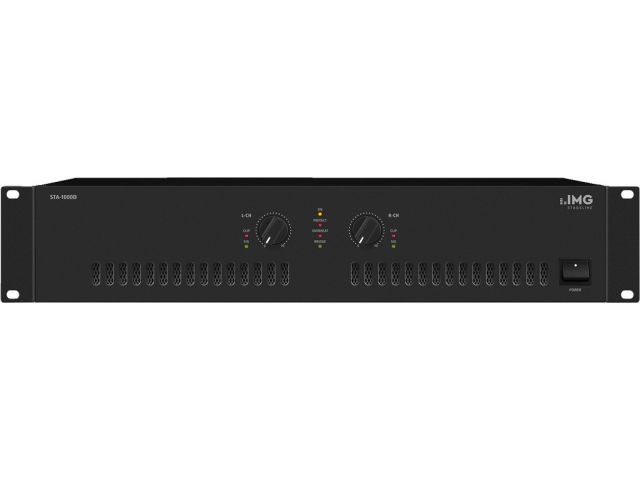 IMG Stage Line STA-1000D - Cyfrowy (klasa D) wzmacniacz stereo PA, 1200W