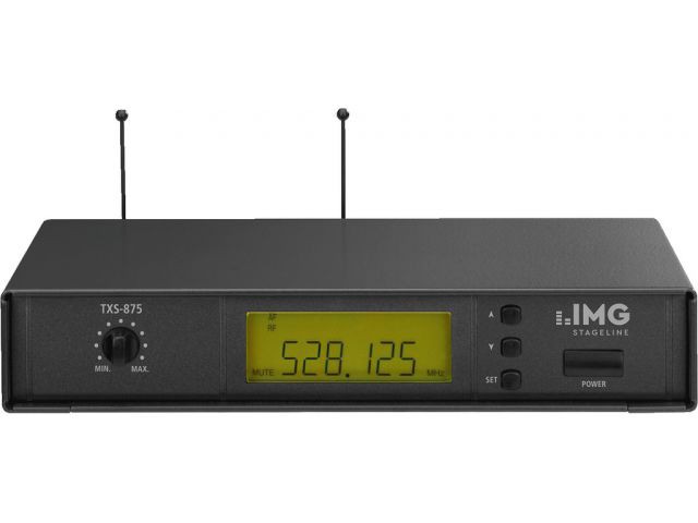 IMG Stage Line TXS-875 - Odbiornik wieloczęstotliwościowy, 518-542MHz IMG Stage Line TXS-875 - Odbiornik wieloczęstotliwościowy, 518-542MHz