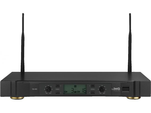 IMG Stage Line TXS-895 - Podwójny odbiornik wieloczęstotliwościowy, 518-542MHz IMG Stage Line TXS-895 - Podwójny odbiornik wieloczęstotliwościowy, 518-542MHz