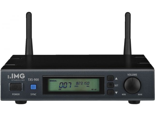 IMG Stage Line TXS-900 - Odbiornik wieloczęstotliwościowy, 823-832MHz oraz 863-865MHz IMG Stage Line TXS-900 - Odbiornik wieloczęstotliwościowy, 823-832MHz oraz 863-865MHz