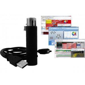 IMG Stage Line SUSHI-DS - Kompaktowy kontroler DMX/USB, sterowany przez oprogramowanie