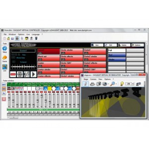 IMG Stage Line SUSHI-DS - Kompaktowy kontroler DMX/USB, sterowany przez oprogramowanie