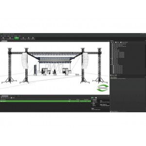 IMG Stage Line REALIZZER-3D - Oprogramowanie do wizualizacji pokazów świetlnych sterowanych DMX w trybie real-time
