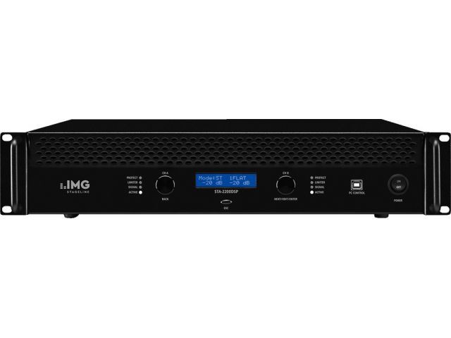 IMG Stage Line STA-2200DSP - Wzmacniacz stereo PA, 3000W IMG Stage Line STA-2200DSP - Wzmacniacz stereo PA, 3000W