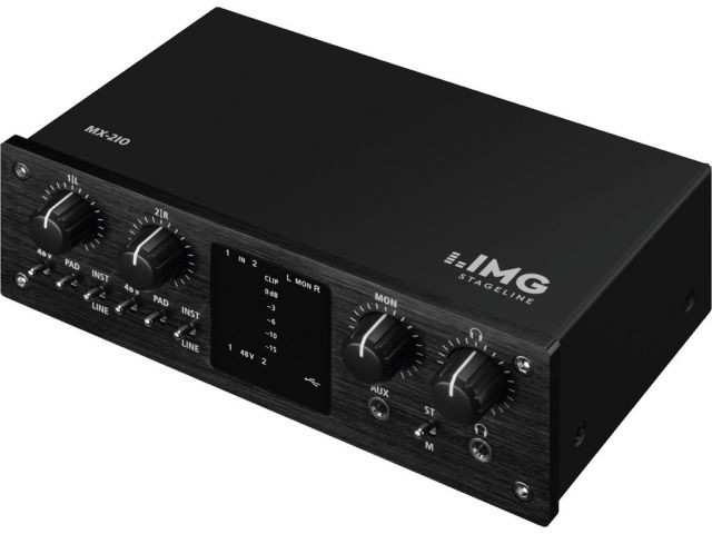 IMG Stage Line MX-2IO - Interfejs rejestrujący USB (2-kanałowy)