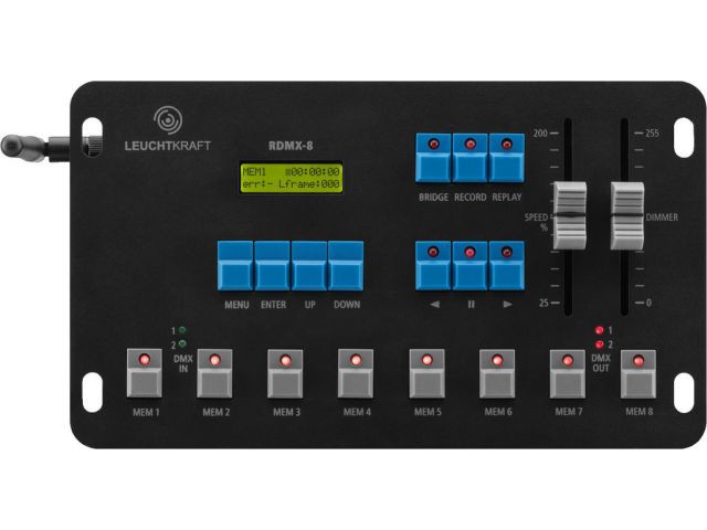 IMG Stage Line RDMX-8 - Rejestrator DMX