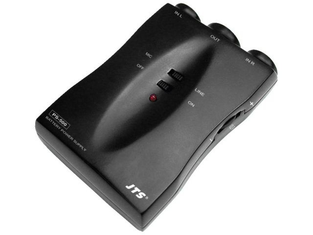 JTS PS-500 - Adapter zasilania phantom/mikser, zasilany bateryjnie JTS PS-500 - Adapter zasilania phantom/mikser, zasilany bateryjnie