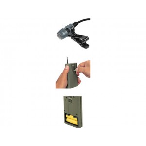 JTS PT-850B/1 - Wieloczęstotliwościowy nadajnik kieszonkowy UHF PLL z mikrofonem krawatowym