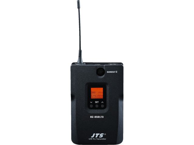 JTS RU-850LTB/5 - Wieloczęstotliwościowy nadajnik kieszonkowy UHF PLL