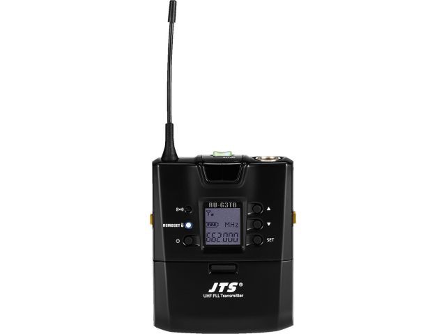 JTS RU-G3TB/5 - Wieloczęstotliwościowy nadajnik kieszonkowy UHF PLL