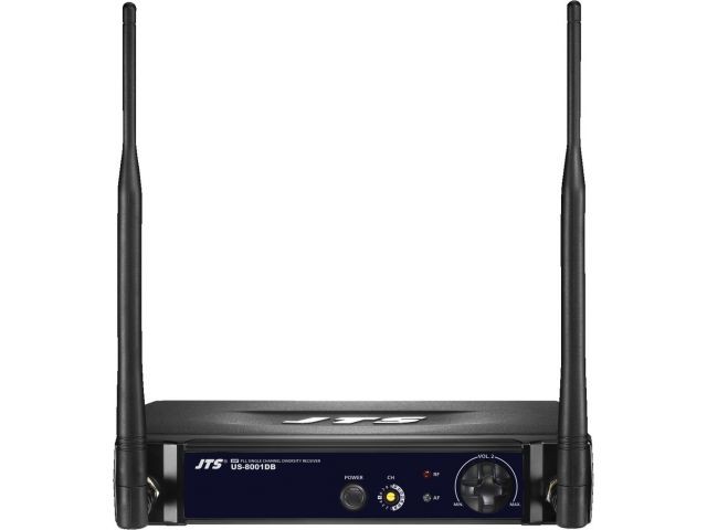 JTS US-8001DB/5 - Odbiornik true diversity UHF PLL JTS US-8001DB/5 - Odbiornik true diversity UHF PLL