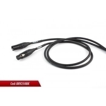 Proel BRV250LU10BK Kabel mikrofonowy XLR F - XLR M 10m Proel BRV250LU10BK Kabel mikrofonowy XLR F - XLR M 10m