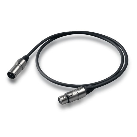 Proel CHL250LU05 Kabel mikrofonowy XLR F - XLR M 0,5m Proel CHL250LU05 Kabel mikrofonowy XLR F - XLR M 0,5m