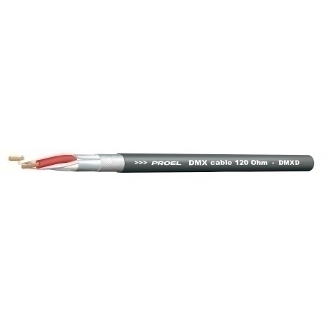 Proel DMXD Kabel DMX 1 para 2x0,25mm2 Proel DMXD Kabel DMX 1 para 2x0,25mm2 (1m)