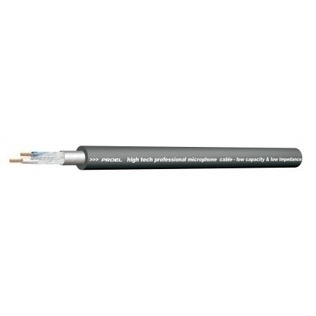 Proel HPC250 Kabel mikrofonowy OFC 2x0,22mm2 Proel HPC250 Kabel mikrofonowy OFC 2x0,22mm2