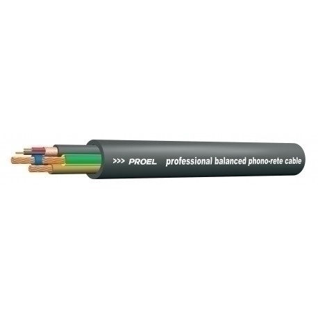 Proel HPC501 Kabel phono-feed 2x0,35mm2 + 3x1,5mm2