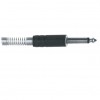 Proel S210BK Jack mono obudowa nikl-cz., kabel do 7mm