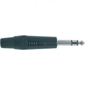 Proel S3CBK Jack stereo profesjonalny, odlewane alum