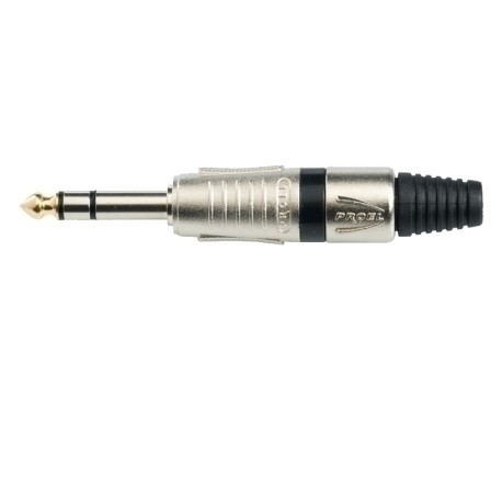 Proel S3CPROBK Jack stereo profesjonalny, odlewane alum Proel S3CPROBK Jack stereo profesjonalny, odlewane alum