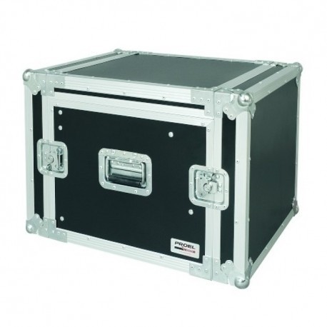 Proel SA08BLKM Flight case 8U + mixer profesjonalny Proel SA08BLKM Flight case 8U + mixer profesjonalny