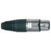 Proel XLR3FV XLR 3-pin żeńskie obudowa niklowana