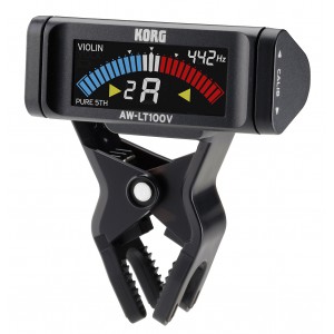 Korg AW-LT100V - tuner do skrzypiec i wiolonczeli