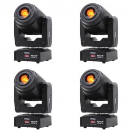 Lighting Center 4x Fusion 100 Spot MKII - zestaw głowic ruchomych typu spot