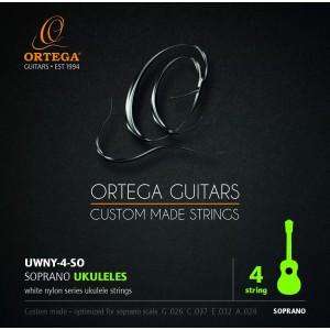 Ortega UWNY-4-SO - struny do ukulele