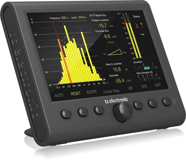TC Electronic Clarity M Stereo Stereofoniczny miernik audio TC Electronic Clarity M Stereo Stereofoniczny miernik audio