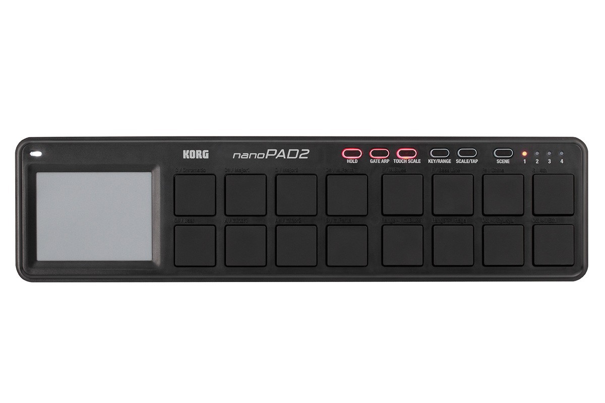 KORG NANOPAD 2 BK - KONTROLER MIDI USB