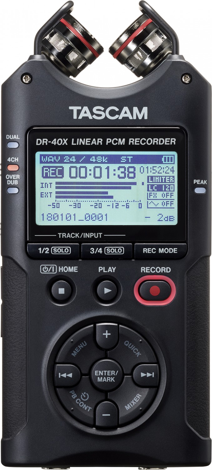 Tascam DR-40X - rejestrator cyfrowy