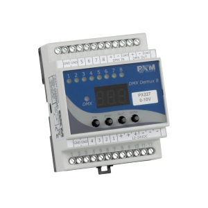 PXM PX227 DMX/0-10V Interface - konwerter sygnału DMX na analogowy