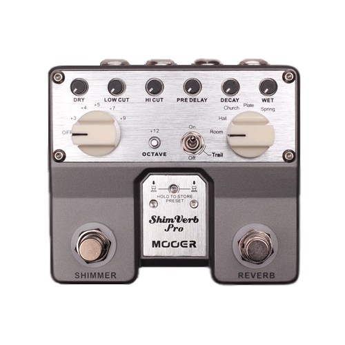 Mooer ShimVerb Pro, Digital Reverb Pedal Mooer ShimVerb Pro, Digital Reverb Pedal