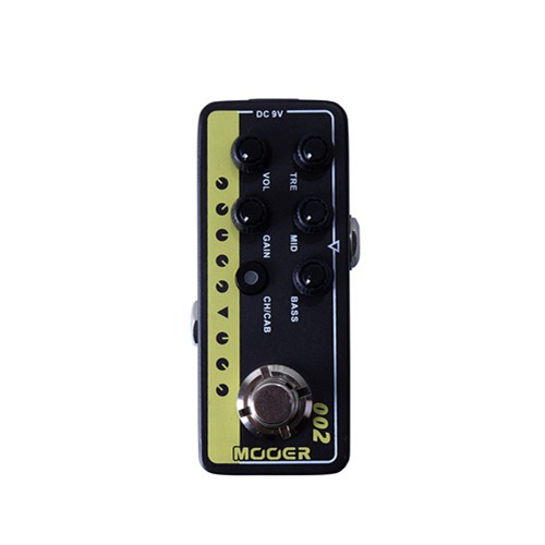 Mooer Micro PreAmp 002 - UK Gold 900 Mooer Micro PreAmp 002 - UK Gold 900