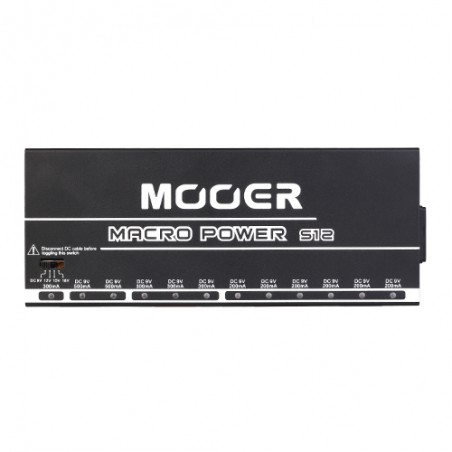 Mooer Macro Power S12 - Power Supply with 12 isolated Ports